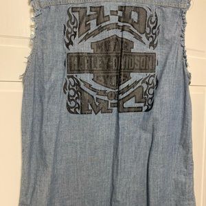 Harley Davidson cutoff
